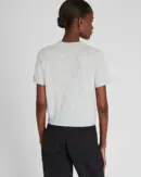 Cashmere Blend Shrunken Crew Neck Sweater