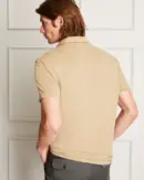 Slim Brushed Cotton Polo