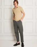Slim Brushed Cotton Polo