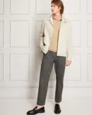 Slim Brushed Cotton Polo
