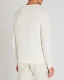 Long-Sleeve Refined Wool Sweater