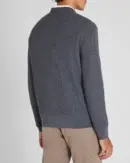 Long-Sleeve Refined Wool Sweater